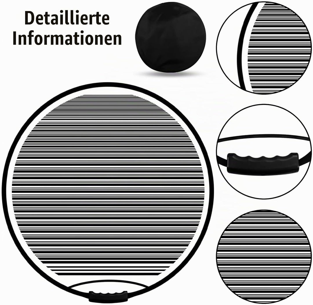 Dellensegel, Dellen Reflektor Kfz, Dellen Reflektor, (80cm) | Dellenreflektorboard, für Die Karosser