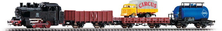 57113 Start-Set mit Bettung Güterzug