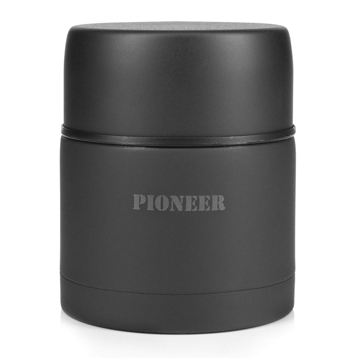 Pioneer Flasche mit Vakuumisolierung, auslaufsichere Flasche für Suppen und andere Lebensmittel, ede