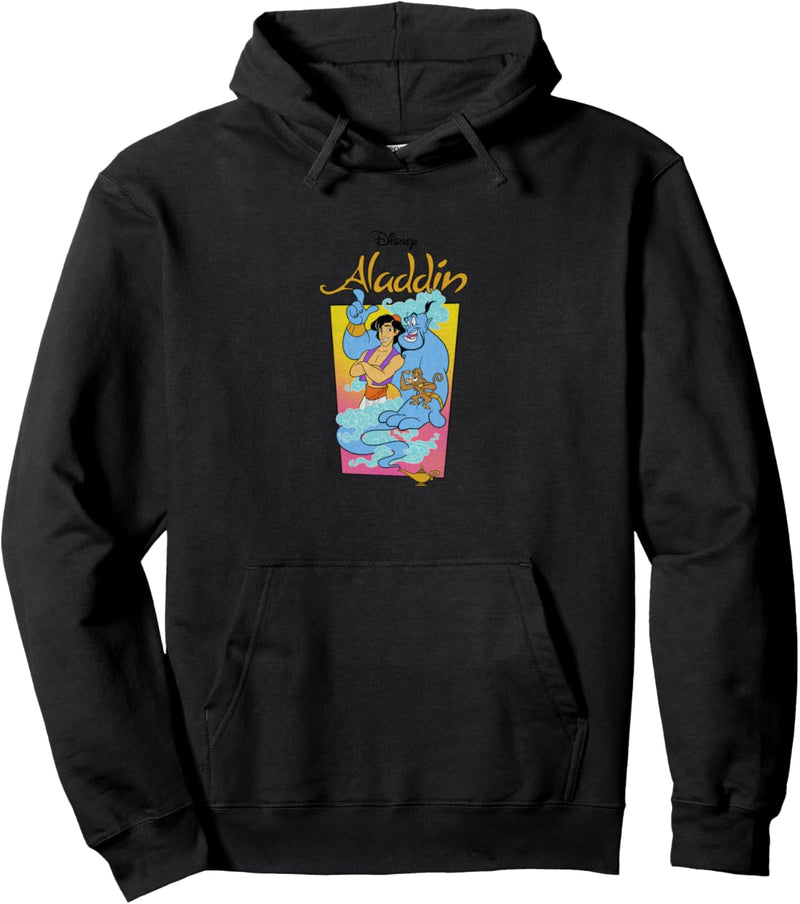 Disney Aladdin Genie Abu Poster Pullover Hoodie