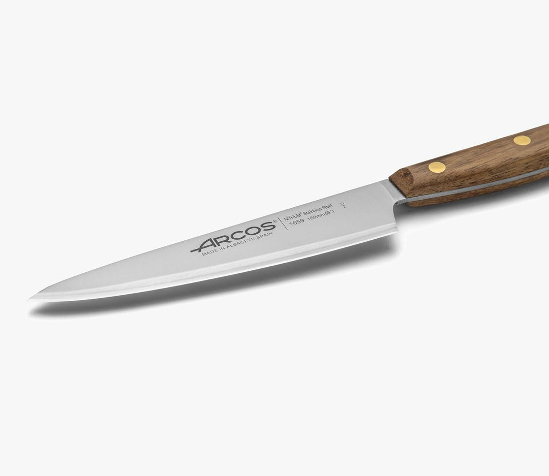 Arcos Serie Nordika - Küchenmesser | Allzweckmesser - Edelstahl NITRUM - Klinge 160 mm - Ovengkol Ho