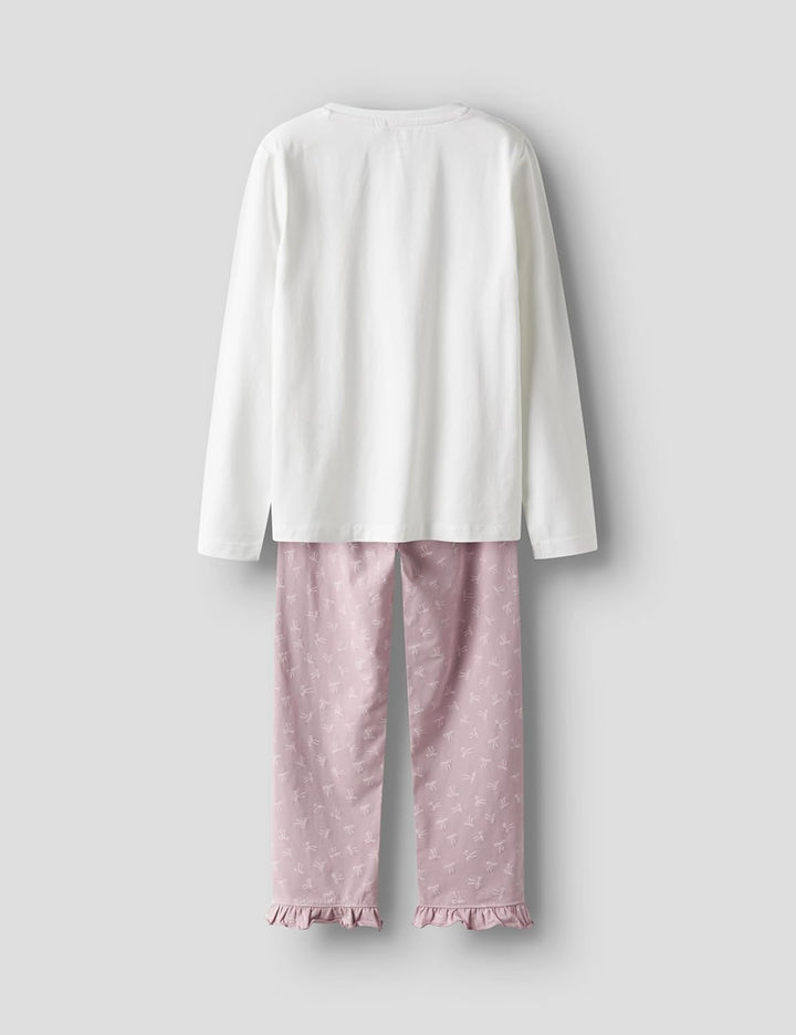 NAME IT Girl Nachtwäsche-Set Langarm 116 Keepsake Lilac, 116 Keepsake Lilac