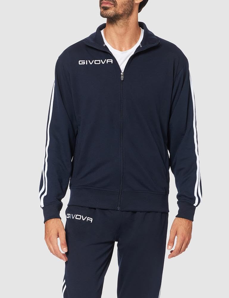 Givova Unisex Anzug Schule Senior Sportoutfit (1er Pack) M blau/blau, M blau/blau