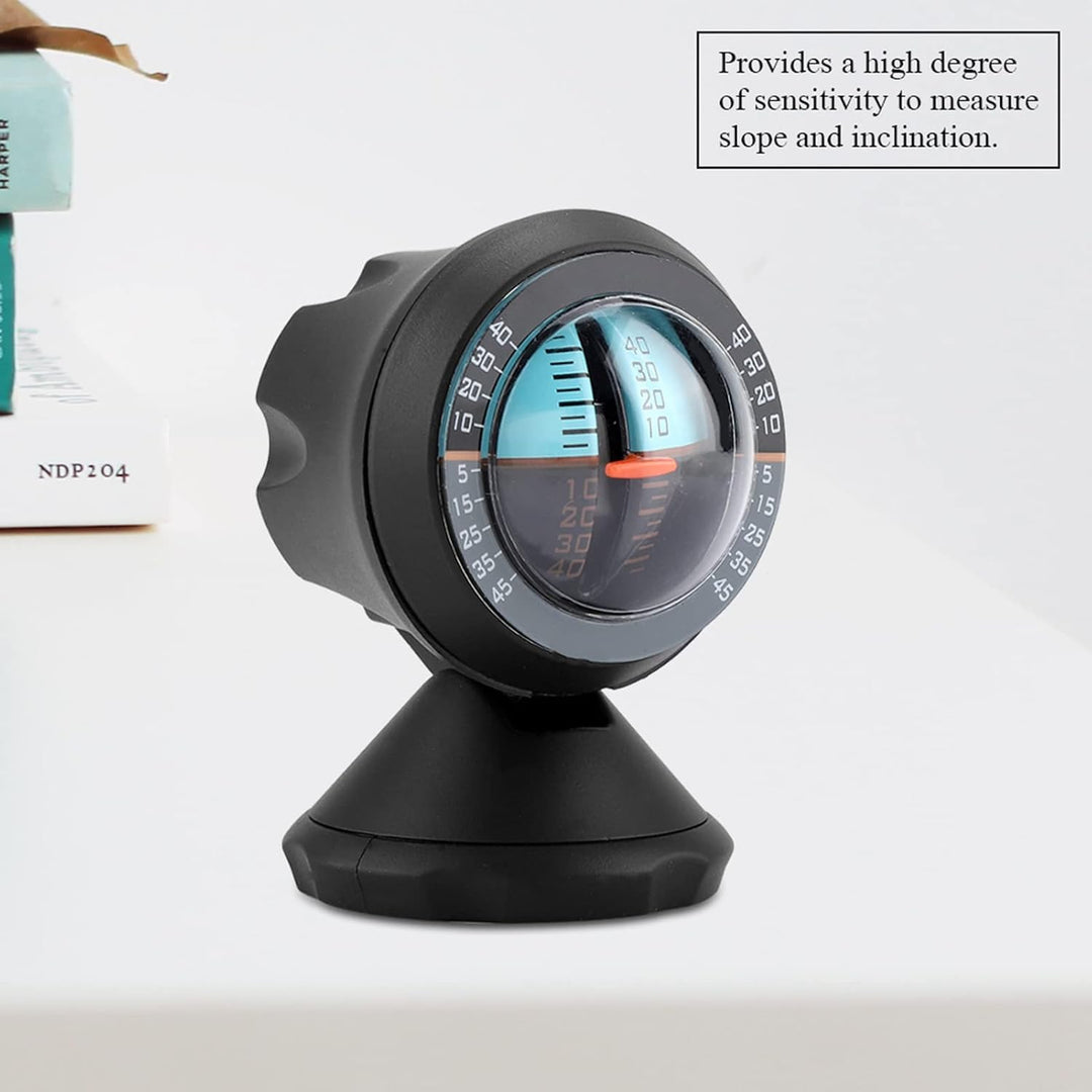 360-Grad-Auto-Fahrzeug-Neigungsmesser Neigungsanzeige Gradient Balancer Tool Meter Level Tilt Gauge