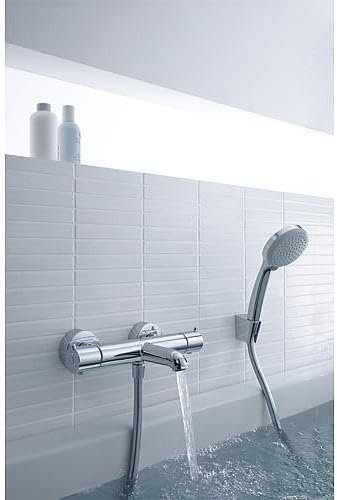 hansgrohe Duschkopf Croma 100 (Regendusche, 4 Strahlarten), chrom 4 Strahlarten Single