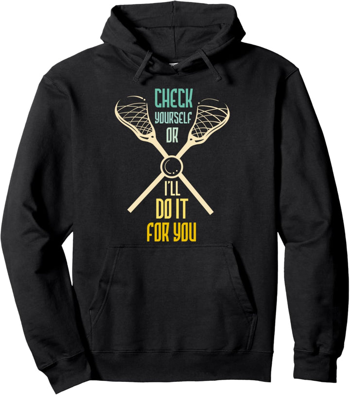 Lacrosse Spieler I Lacrosse Pullover Hoodie