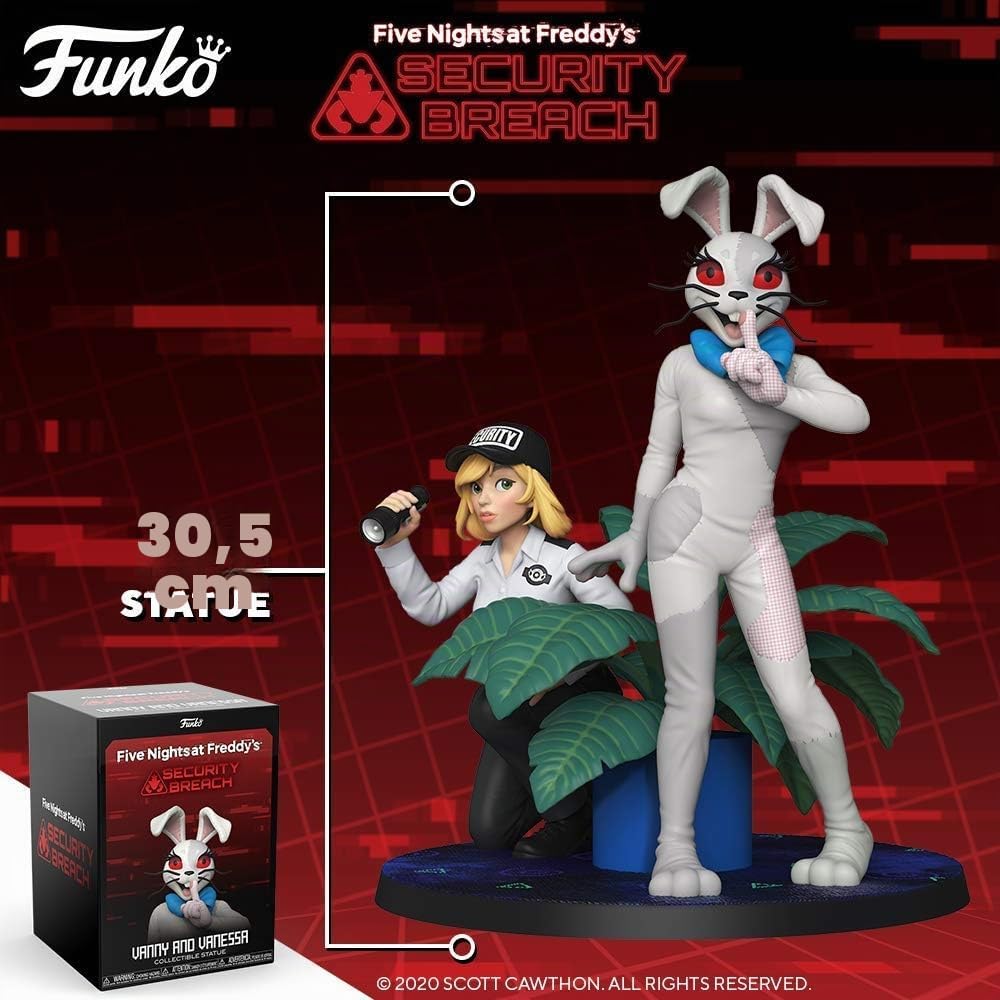 Funko Statue: Five Nights at Freddy's, Vanny und Vanessa, 30,5 cm, 55415, One Size