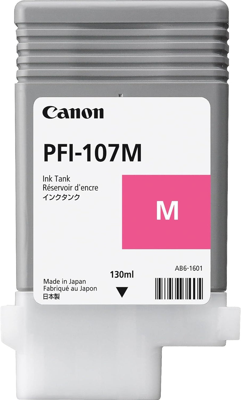 Canon Pfi-107M Tinte Magenta Standardkapazitã¤T 130ml 1er-Pack