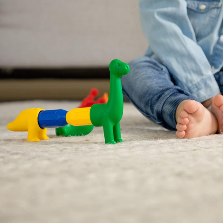 SMARTMAX - My First Dinosaurs, Magnetic Discovery Play Set, 14 Pieces, 1-5 Years Einzelbett, Einzelb