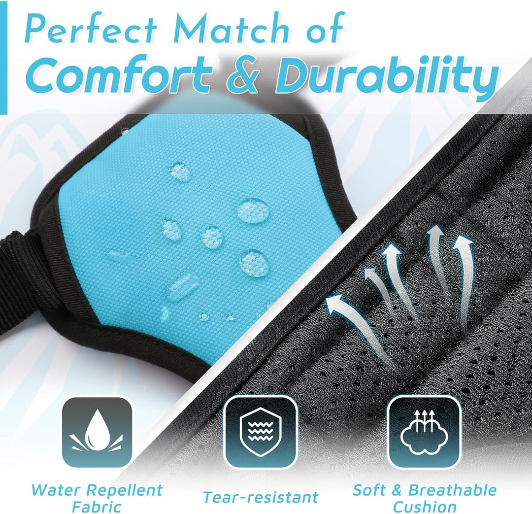 Eagloo Hundegeschirr mittelgrosse Hunde, Anti Zug Hundegeschirr mit Reflexstreifen und Kontrolle, Ve