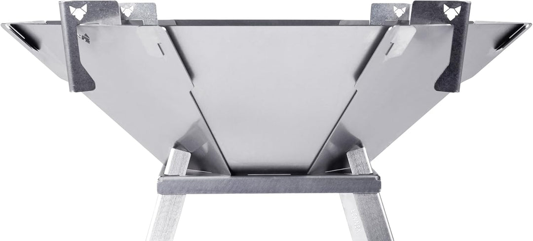 FENNEK Universal Abstandshalter 4er Set für Feuerplatten | Für Feuertonne, Feuerschale & Kugelgrill
