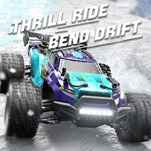 X-Verse 1:18 Ferngesteuertes Auto, 40KM/H Kohlebürste Motor RC Hohe Geschwindigkeit Offroad Drift Re