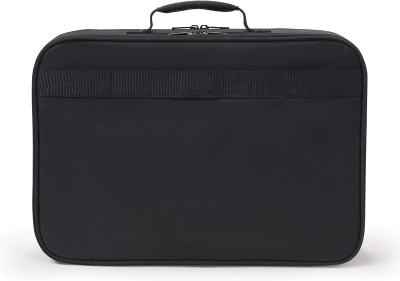 Dicota Eco Multi Plus Base 15-17.3 – Notebooktasche mit Schutzpolsterung und Dokumentenfach, schwarz