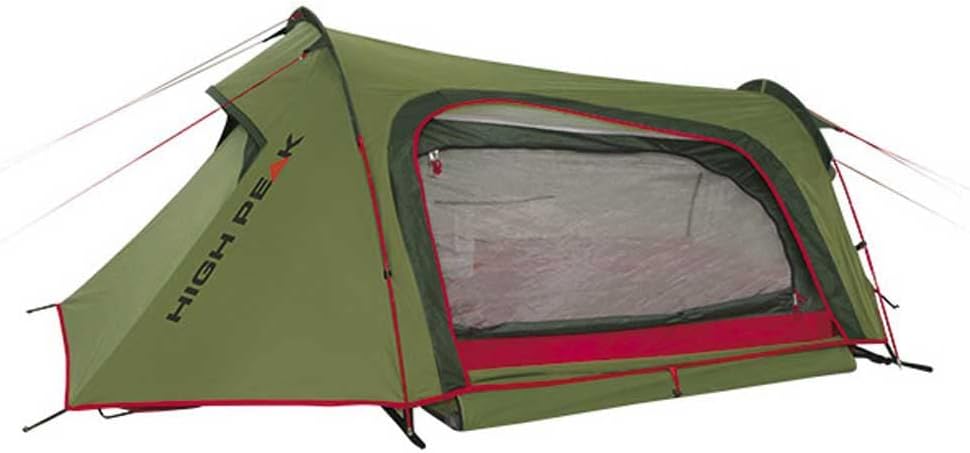 High Peak Leichtgewicht Sparrow, Campingzelt, Trekkingzelt für 2 Personen, Tunnelzelt nur 2,8 kg, Da