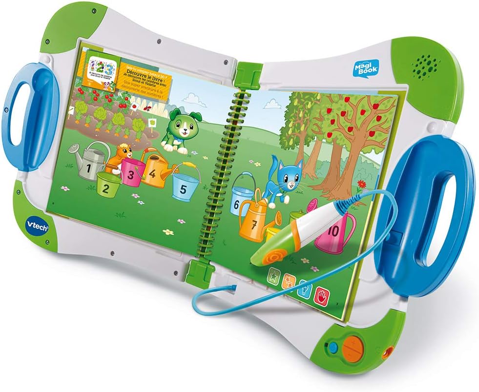 VTech - 602105 - Magibook-Starterpack (Grün), gr&#xFC;n