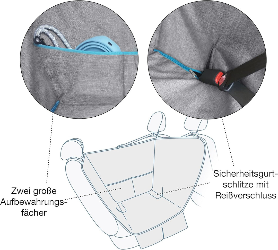 Kurgo Surf N Turf Hundeschwimmweste, Reissfestes Material, Mit Reflektoren und 2 Griffen ausgestatte