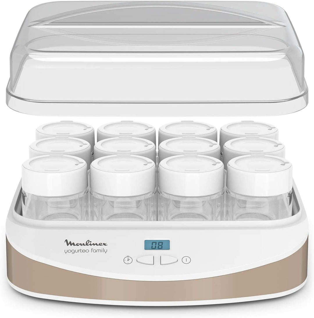 Moulinex joghurtbereiter 12 becher à 200 ml 21 w yg233a10