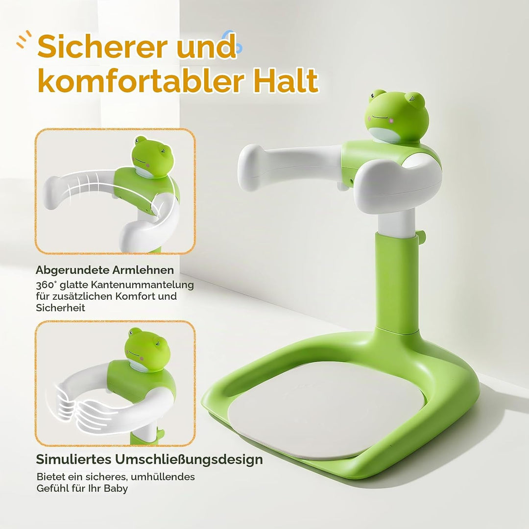 Baby Dusche Ständer,Baby Badewanne Stand mit rutschfester Basis, Duschhilfe Zum Stehen Für Babys,Dus