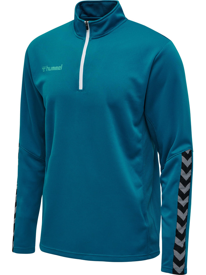 hummel Herren Hmlauthentic Half Zip Sweatshirt Sweatshirt S Celestial, S Celestial