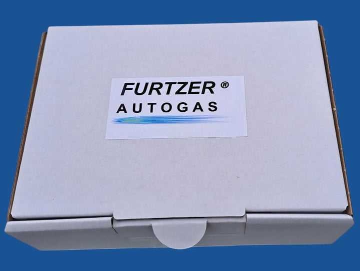 Furtzer LPG GPL Autogas Tankadapter M16 Dish lang Adapter mit Stoffbeutel