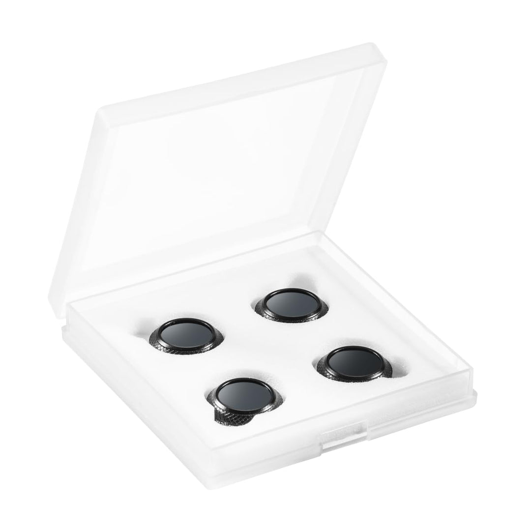 Walimex Pro Drohnenfilter Set DJI Mavic Pro (CPL, ND 4, ND 8, ND 16, inkl. Schutzhülle) schwarz, Set
