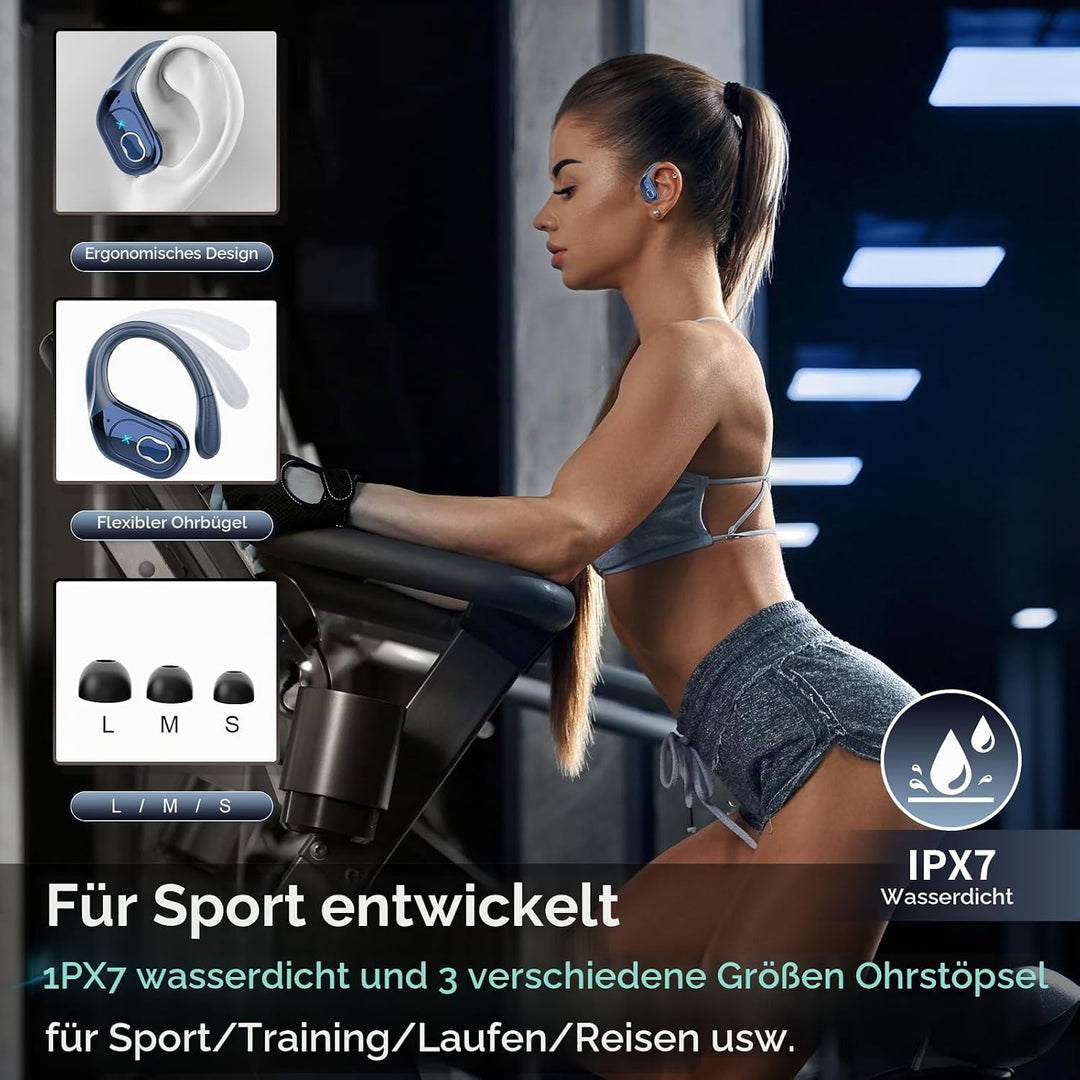 AI Kopfhörer Übersetzer, 3-in-1Bluetooth 5.4 Echtzeit Sprachübersetzer Kopfhörer 164 Sprachen mit Ap