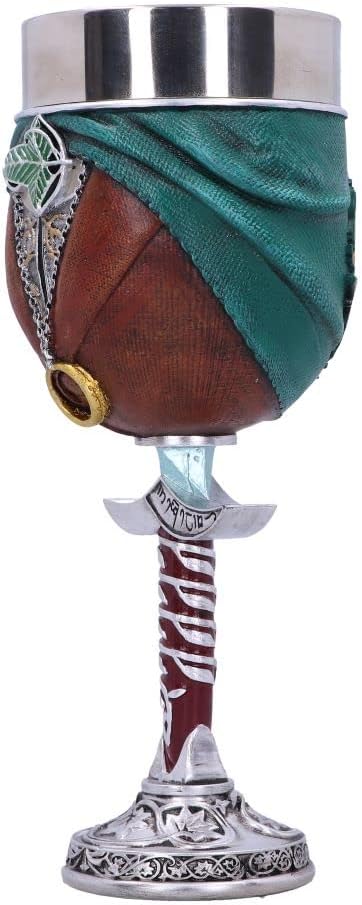 Nemesis Now Offizielles Lizenzprodukt "Herr der Ringe", Frodo-Kelch, Braun, 19,5 cm, B5893V2