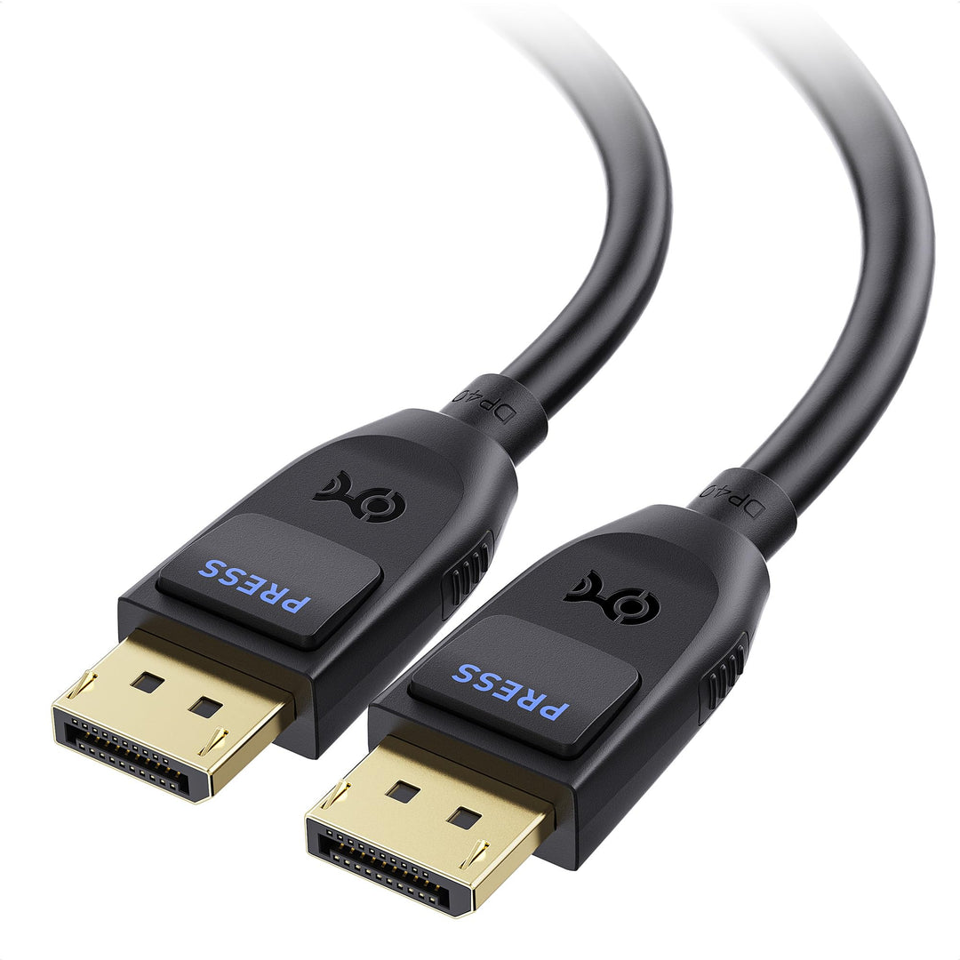 Cable Matters [VESA zertifiziertes] DisplayPort 2.1 Kabel 1m, unterstützt 40Gbps DP40 8K 60Hz, 4K 14