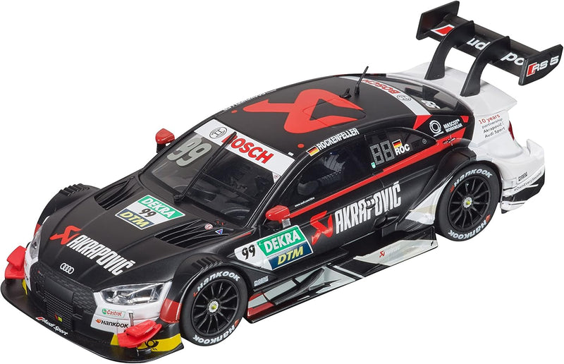 Carrera EVOLUTION I Audi RS 5 DTM M.Rockenfeller No.99 I Auto für Rennbahn | Rennbahnen und lizensie