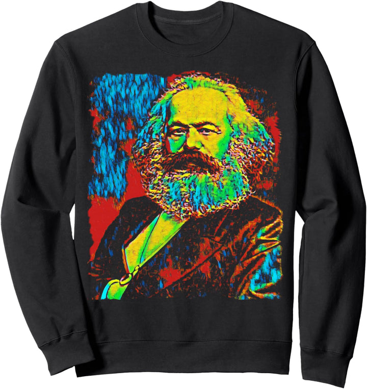 Karl Marx Marxist Marxismus Kommunist Karl Marx Sweatshirt