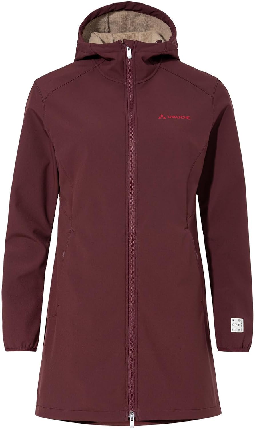 VAUDE Damen Women's Moena Softshell Parka Jacke, dark oak