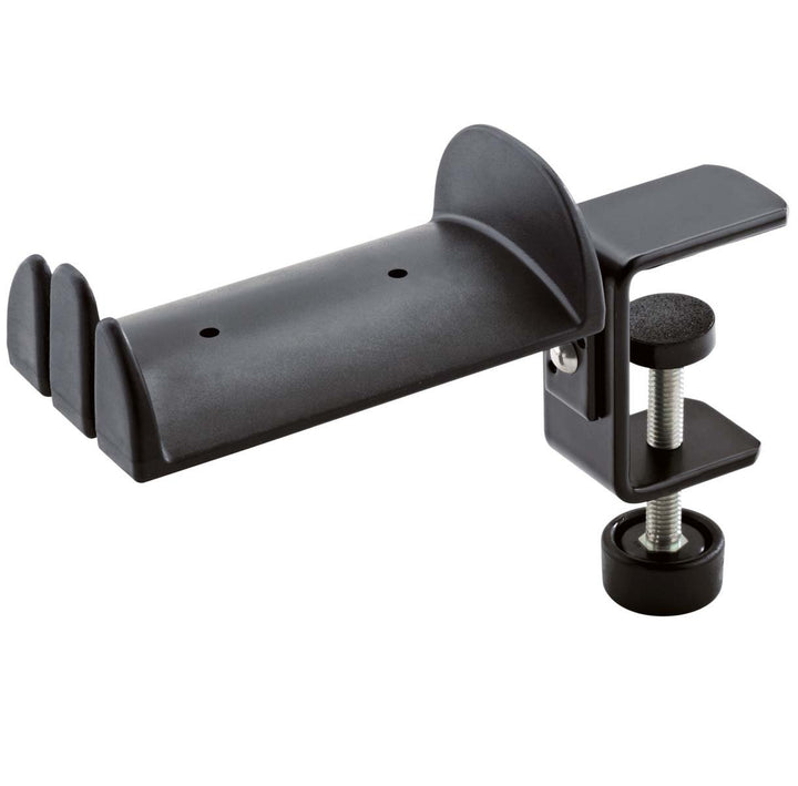 K&M 16090 Kopfhörerhalter + KEEPDRUM Kopfhörerverlängerungskabel 3m