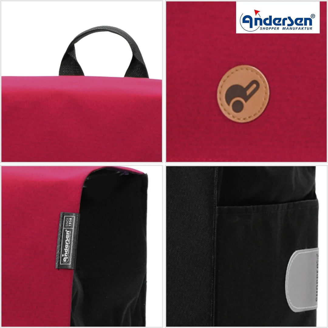 Andersen Shopper Tasche Hera 44 Liter rot