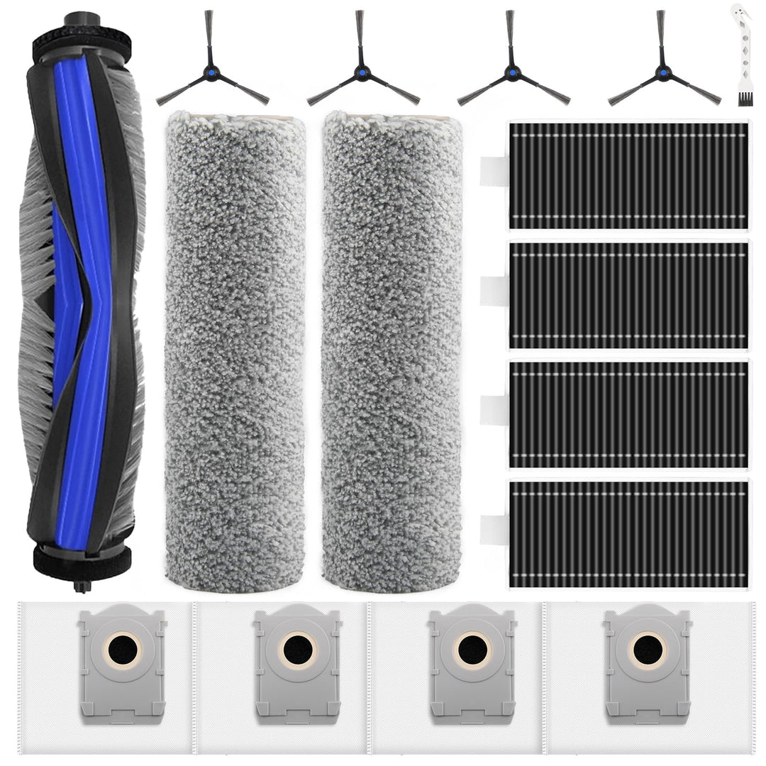 Zubehör für ECOVACS DEEBOT X8 PRO Omni / X8 Omni Saugroboter mit Wischfunktion, 4 Staubbeutel 4 Seit