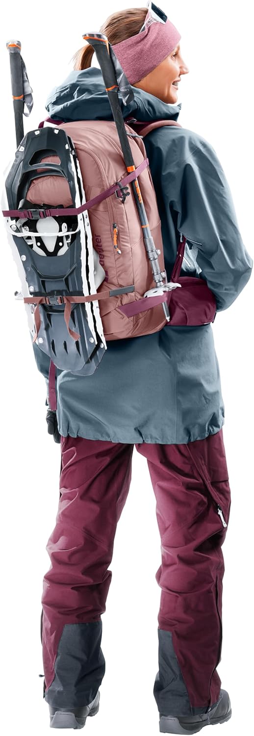 deuter Freerider 28 SL leichter Skirucksack für Damen Ashrose-cassis, Ashrose-cassis