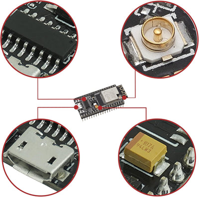 AZDelivery 3 x NodeMCU ESP32 S Kit Bluetooth Audio BLE MCU-Module Development Wifi Board mit 2,4-GHz