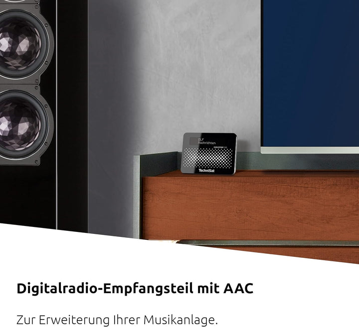 CABLESTAR 100 Digitalradio (für unverschlüsselte digitale Radioprogramme via Kabelnetz) schwarz