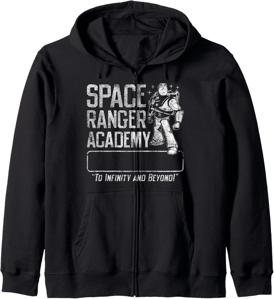 Disney Pixar Toy Story Buzz Ranger Academy Name Here Kapuzenjacke