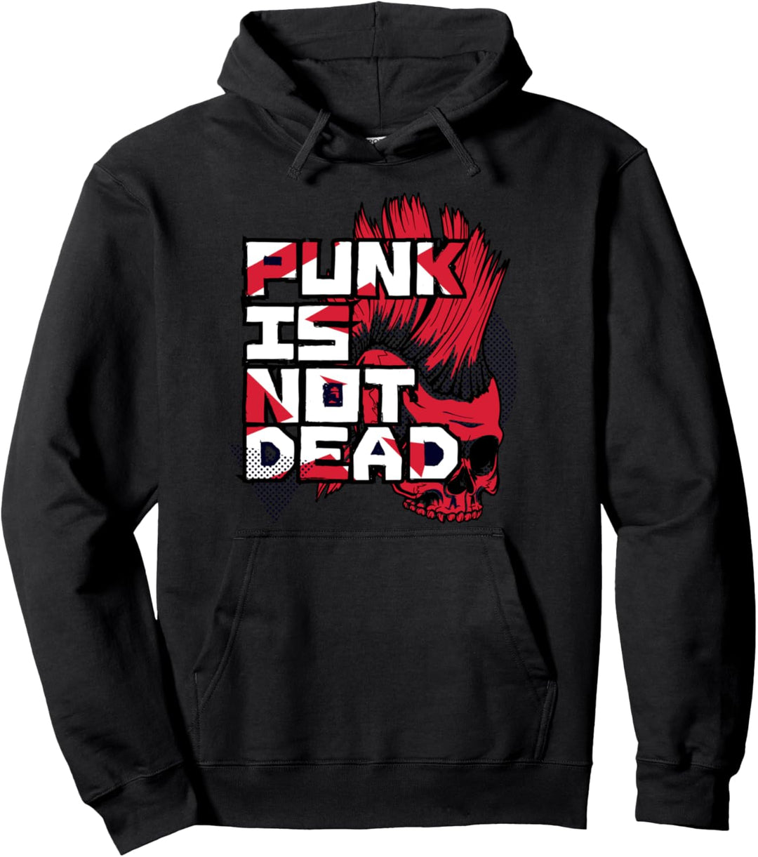 Punk Is Not Dead I Punker & Anarchie für Punk Rock Pullover Hoodie