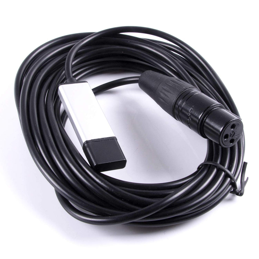 USB zu DMX Schnittstellenadapter RS485 Konverter seriell 3PIN XLR LED DMX512 Freestyler Software PC