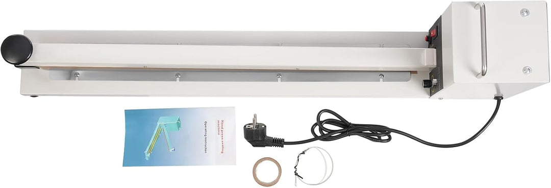 Heisssiegelgerät Folienschweissgerät 600mm Manuelle Impuls-Heisssiegelmaschine, Hand-Impuls-Siegelge