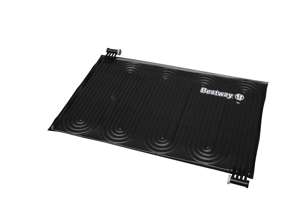 Bestway Flowclear Solar-Poolheizung für Filtersysteme, Clean Sun Powered Pool Pad, Schwarz, 110 x 17