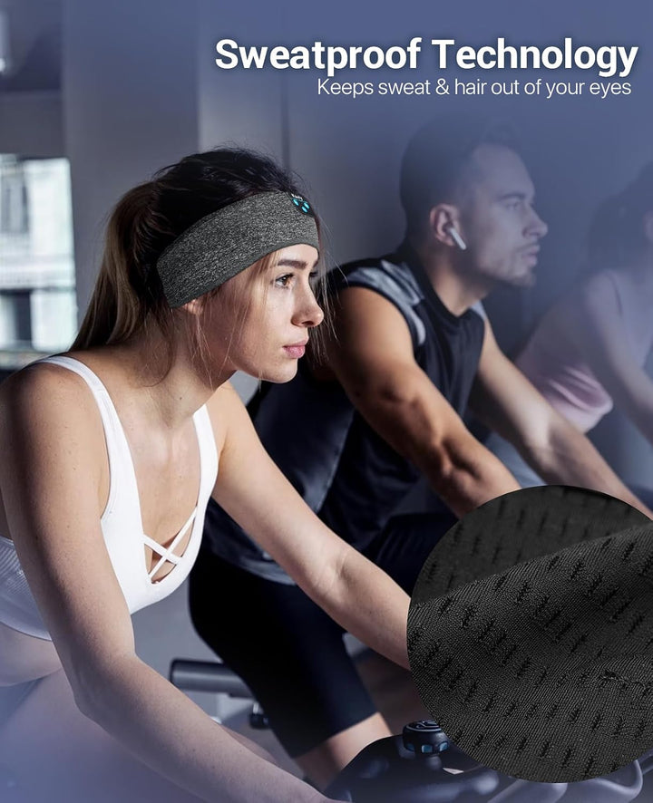 Navly Schlafkopfhörer Bluetooth Stirnband Kopfhörer Schlafkopfhörer für Seitenschläfer, gemütliche B