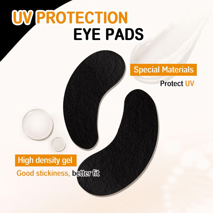 Lunamoon 100Paar Augenpads für Wimpernverlängerung Wimpern Pads Wimpernverlängerung Pad Wimpernlifti