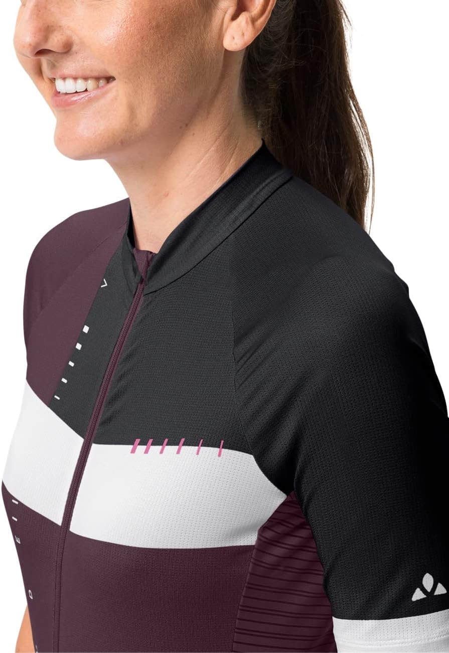 VAUDE Damen Women's Posta Fz Tricot Trikot 40 Cassis, 40 Cassis