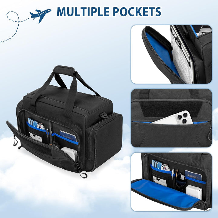 Damero Kopfhörer Tasche für Flieger, Pilotentasche für Luftfahrt Headset