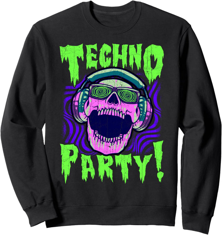 House Music Techno Party | Electronic Dance Music DJ Sweatshirt