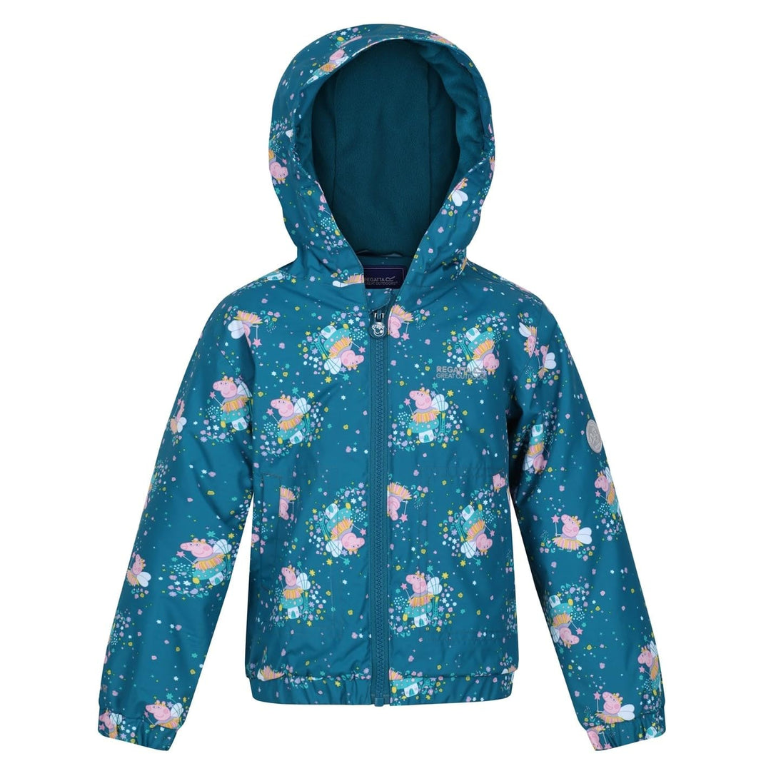 Regatta Unisex Kinder Peppa Muddy Puddle Jacket 6 Monate Gulfstream, 6 Monate Gulfstream