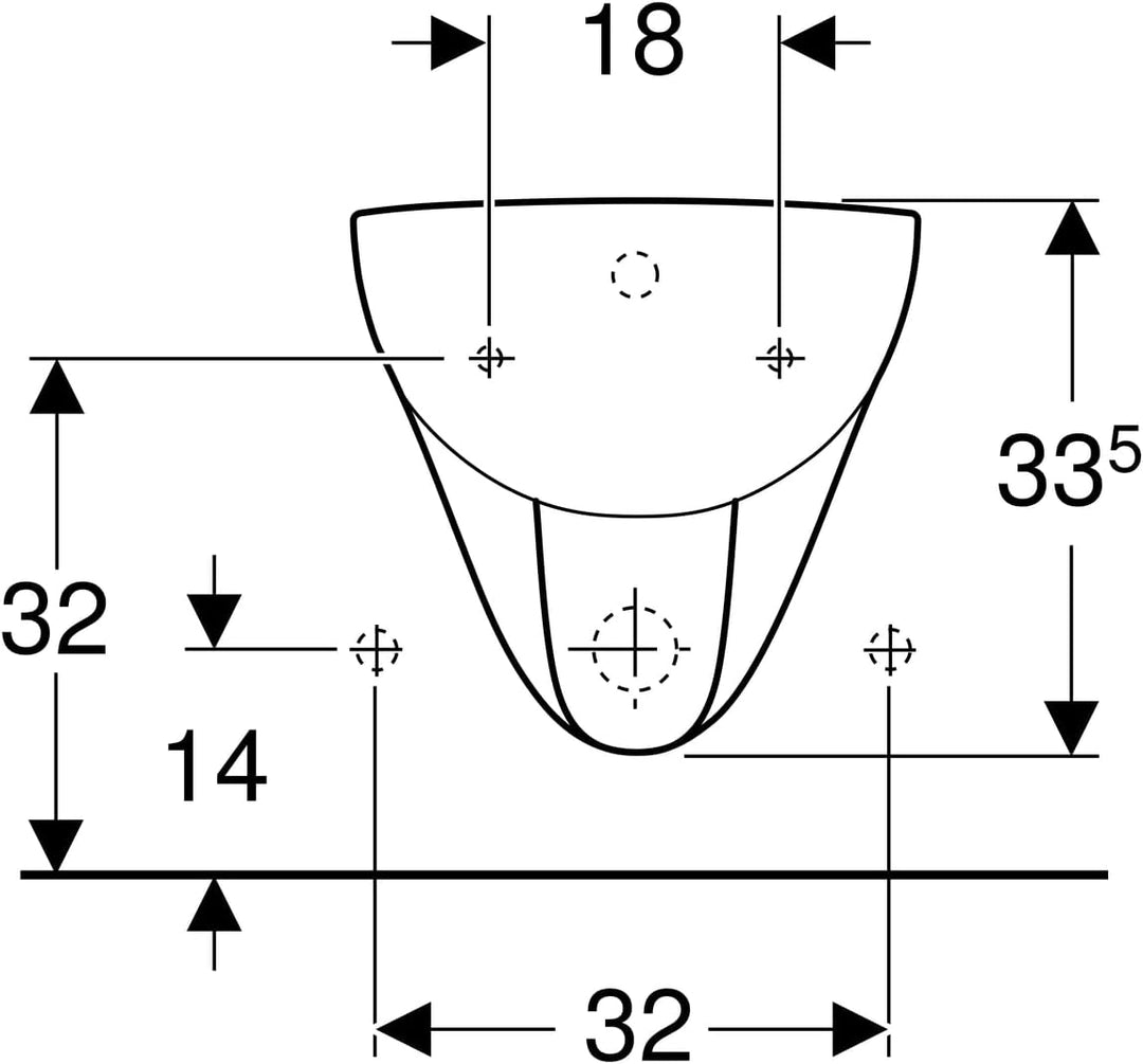 Keramag Bidet RENOVA Nr. 1