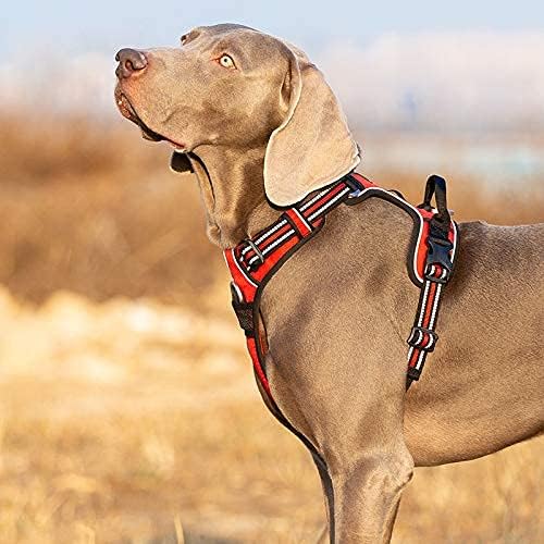 Truelove No Pull Hundegeschirr, reflektierendes Hundegeschirr für Hunde, verstellbare weich gepolste